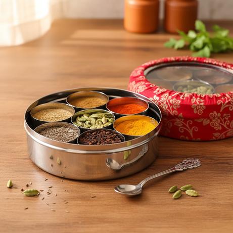 Spice Canvas Masala Dabba – Spice Lover's Edition